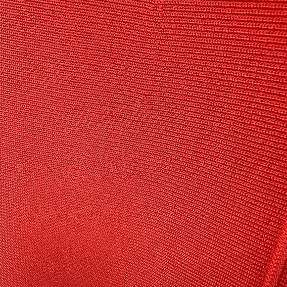 Victoria Beckham Orange Fit and Flare Backless Dress Size 2 - Picture 3 of 13